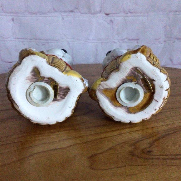 Vintage Teddy Bears Ceramic Salt and Pepper Shaker Pair - Picture 6 of 6